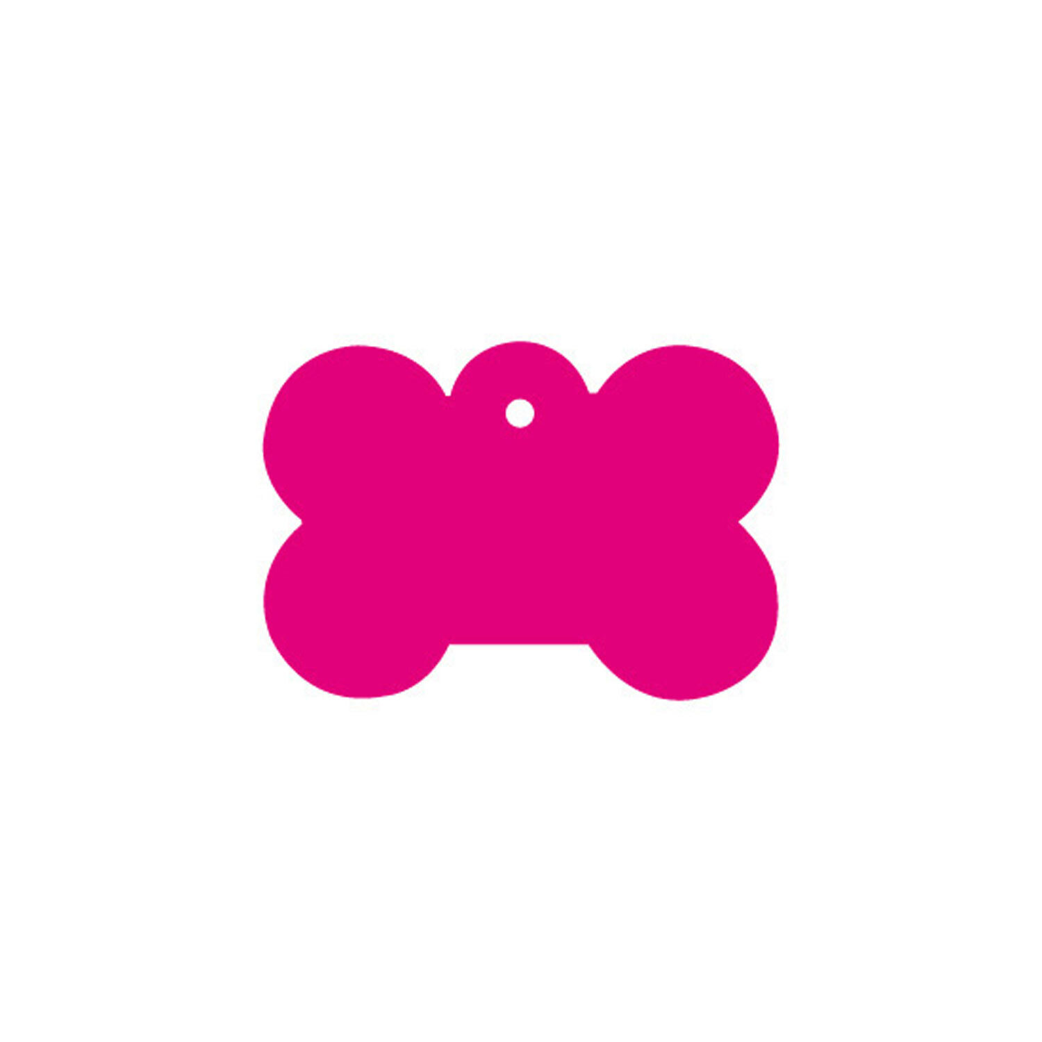 Placa IMARC Hueso Grande, 4 x 2 cm, Aluminio, Rosa, Si quiere a�adir grabaci�n a�ada el art�culo H166200, indique el nombre a grabar en el campo de observaciones de su pedido. Se pueden a�adir hasta 2 grabaciones por placa.