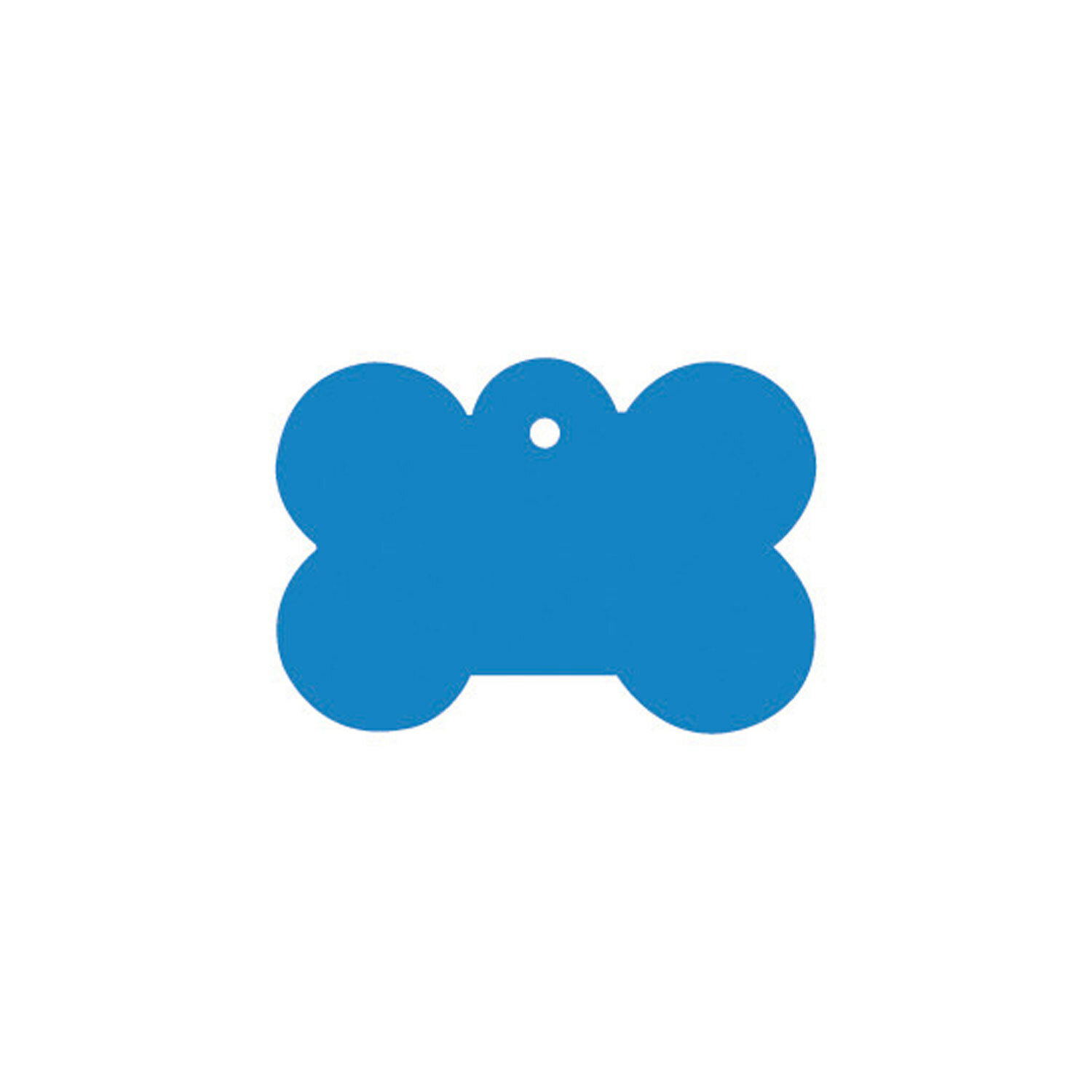 Placa IMARC Hueso Grande, 4 x 2 cm, Aluminio, Azul, Si quiere a�adir grabaci�n a�ada el art�culo H166200, indique el nombre a grabar en el campo de observaciones de su pedido. Se pueden a�adir hasta 2 grabaciones por placa.