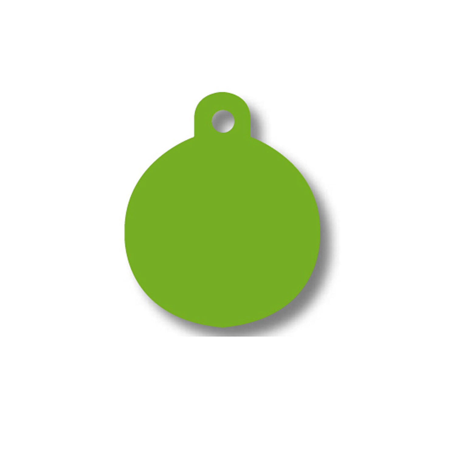 Placa IMARC C�rculo Grande, � 3 cm, Aluminio, Verde, Si quiere a�adir grabaci�n a�ada el art�culo H166200, indique el nombre a grabar en el campo de observaciones de su pedido. Se pueden a�adir hasta 2 grabaciones por placa.