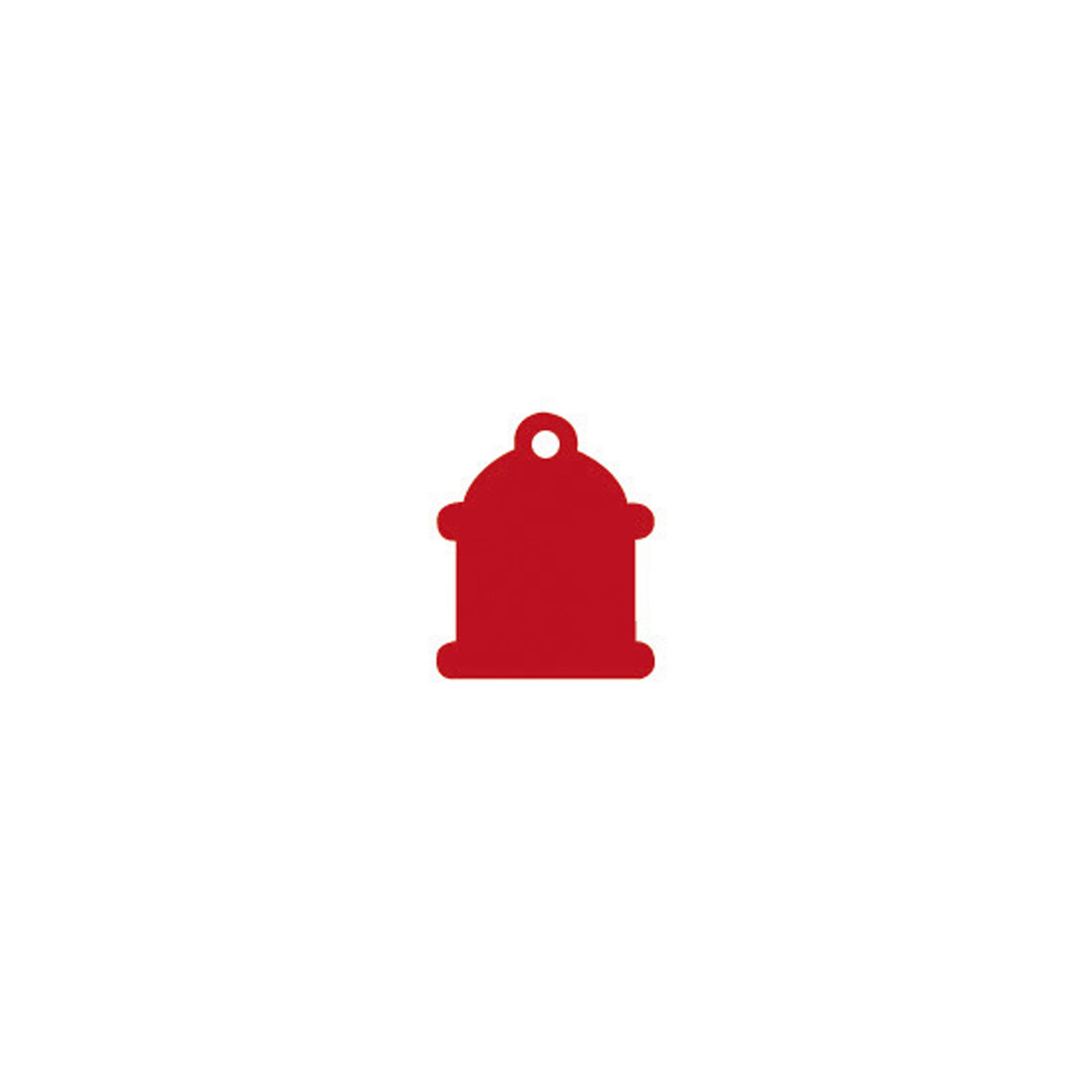 Placa IMARC Boca riego, Peque�o, 2.5 x 2 cm, Aluminio, Rojo. Si quiere a�adir grabaci�n a�ada el art�culo H166200, indique el nombre a grabar en el campo de observaciones de su pedido. Se pueden a�adir hasta 2 grabaciones por placa.