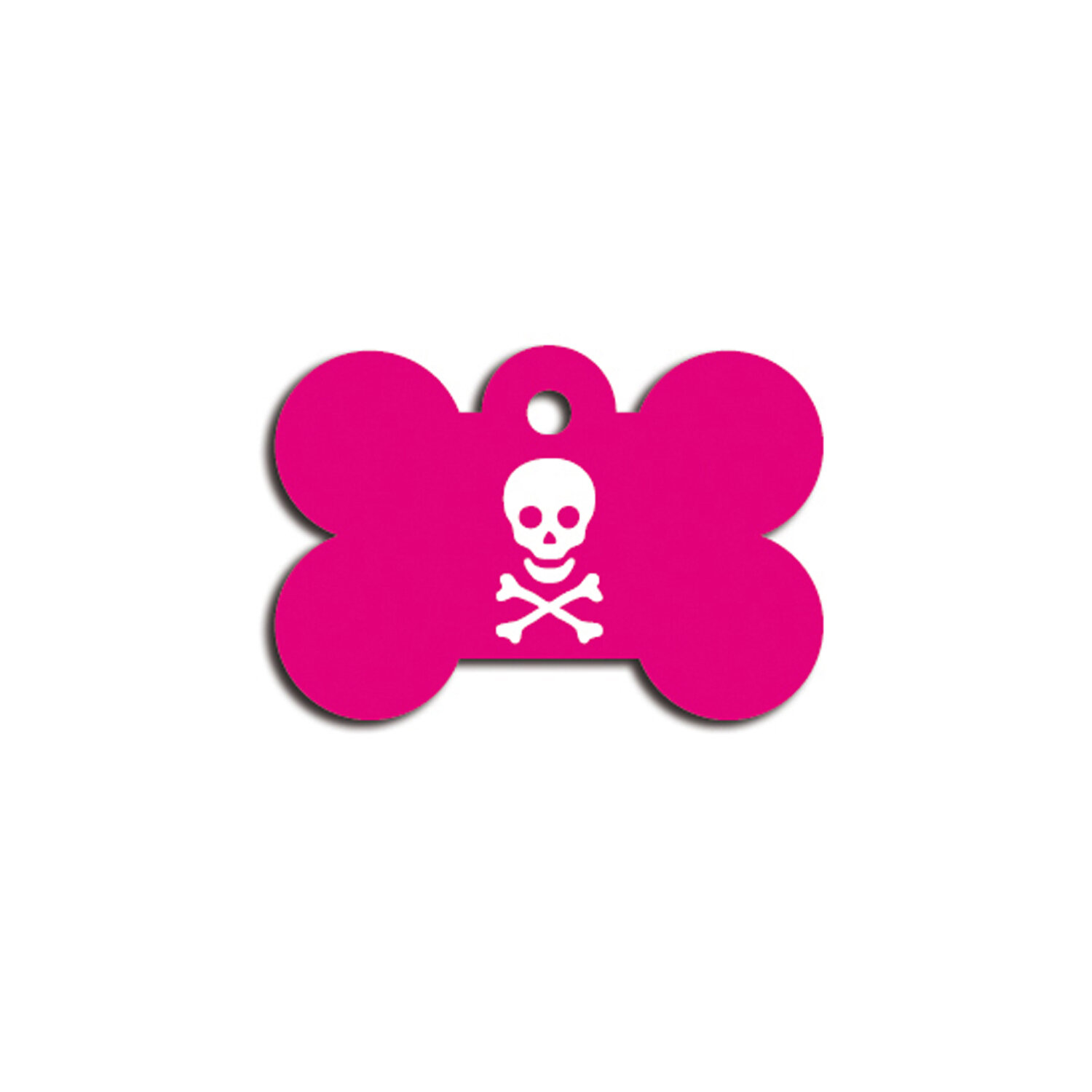 Placa IMARC Hueso Grande, 4 x 2 cm, Aluminio, Pirata 1 Rosa. Si quiere a�adir grabaci�n a�ada el art�culo H166200, indique el nombre a grabar en el campo de observaciones de su pedido.