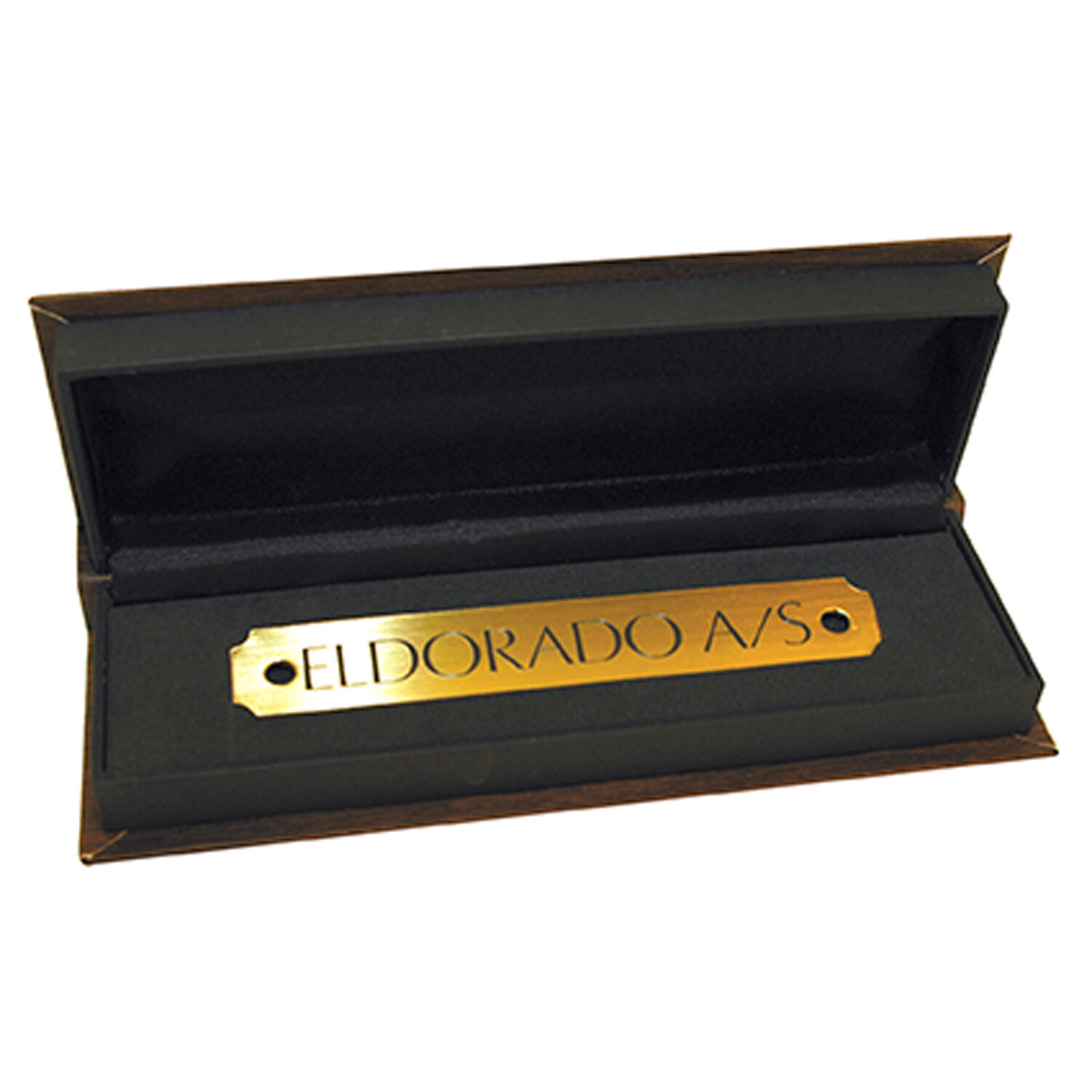 Cajita madera regalo placas monturas