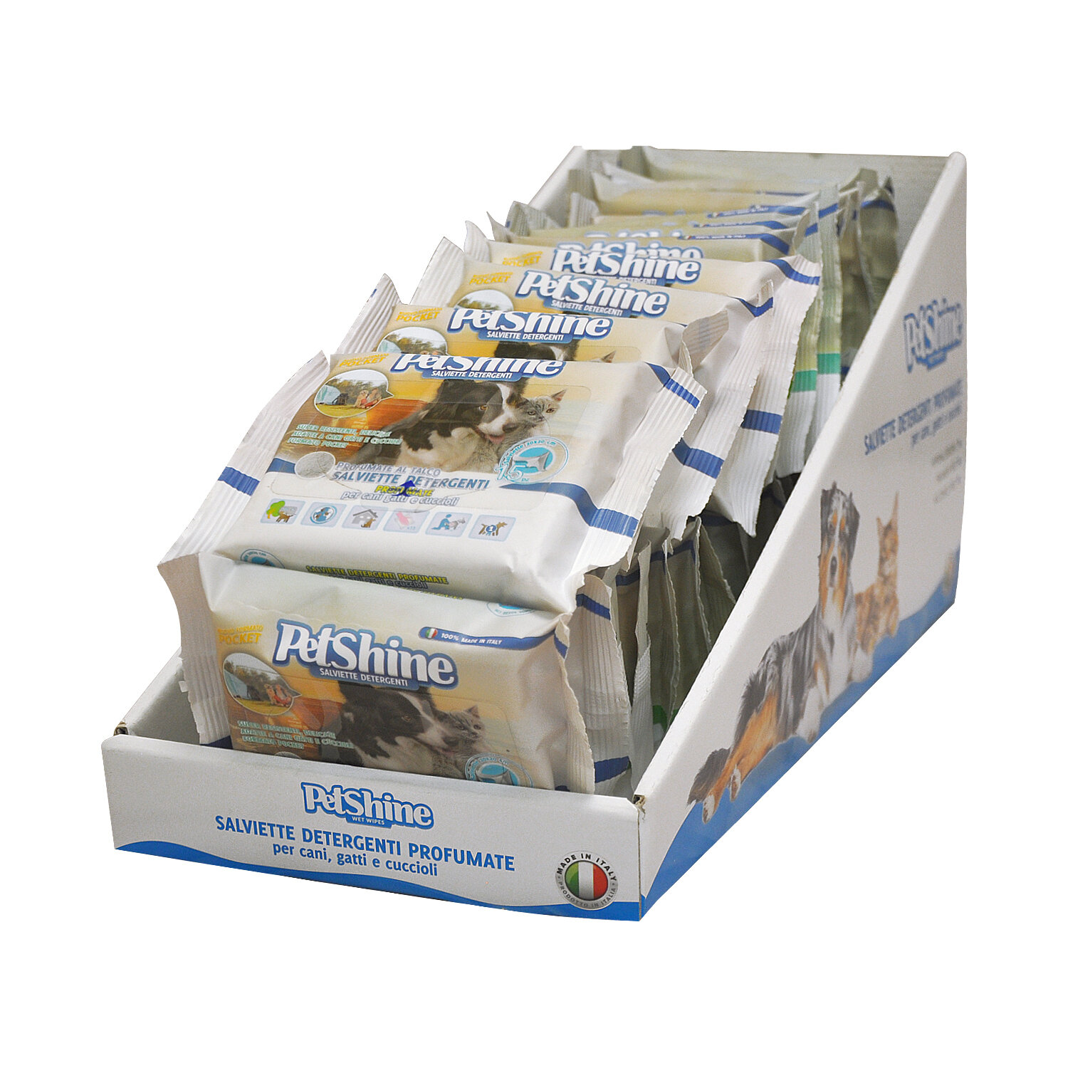 10 Toallitas Higiene Perro/Gato, Viaje, 15uds 10 Toallitas Higiene Perro/Gato, Viaje, 15uds