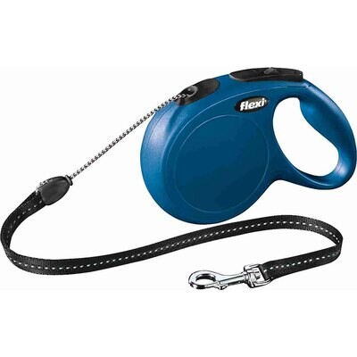 flexi New CLASSIC Long, M, 8 m, Azul