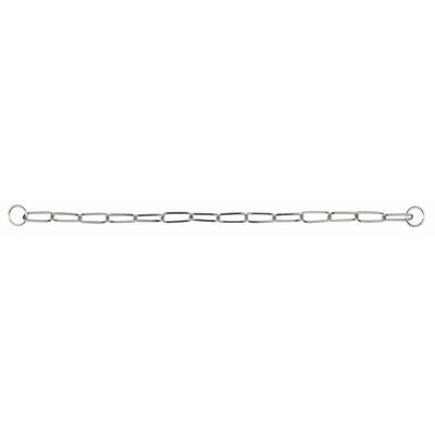 Collar Educaci�n, Acero Inox., 63 cm/4.0 mm