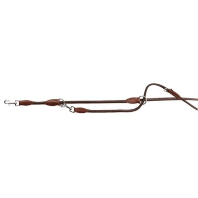 Ramal Active cosido redondeado, S-M, 2.00 m/�8 mm, Marr�n