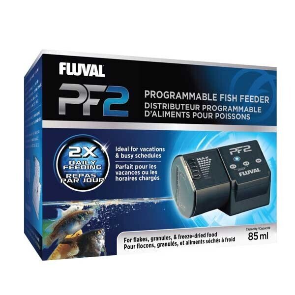 Fluval PF2 Alimentador Programable 85ml Fluval PF2 Alimentador Programable 85ml