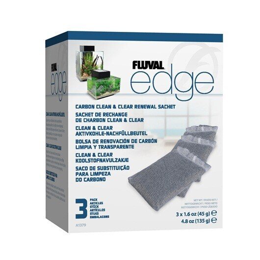 Fluval  EDGE Carb�n 3Pcx45g