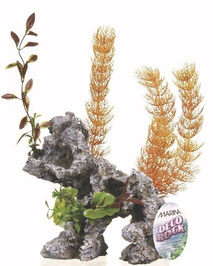 MARINA DECO ROCK - ROCA CON PLANTAS JUMBO MARINA DECO ROCK - ROCA CON PLANTAS JUMBO