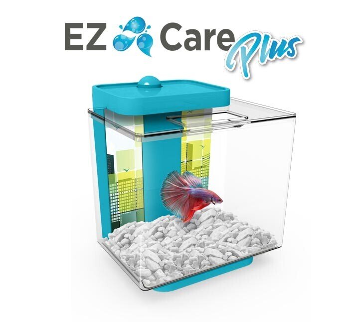 Marina Betta EZ Care Plus Kit Bettera 5L, Azul