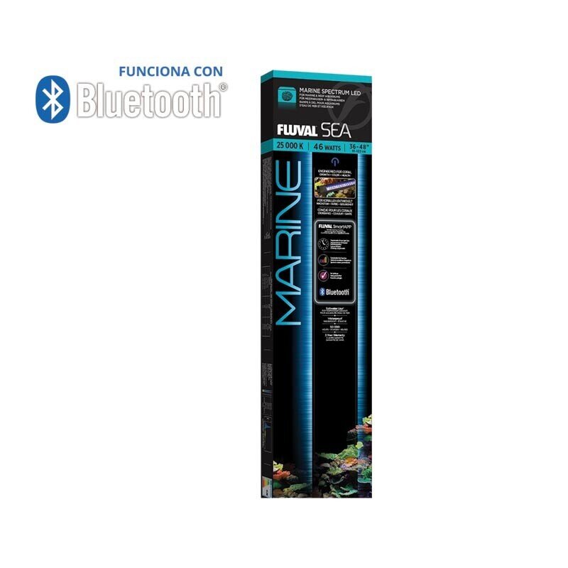 Fluval Marine Spectrum LED Bluetooth, 46W,91-122cm Fluval Marine Spectrum LED Bluetooth, 46W,91-122cm