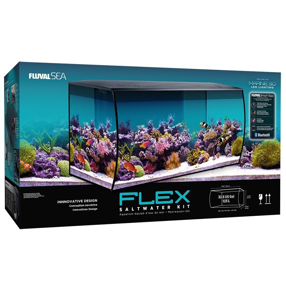 Fluval Flex Marino 123 Litros Fluval Flex Marino 123 Litros