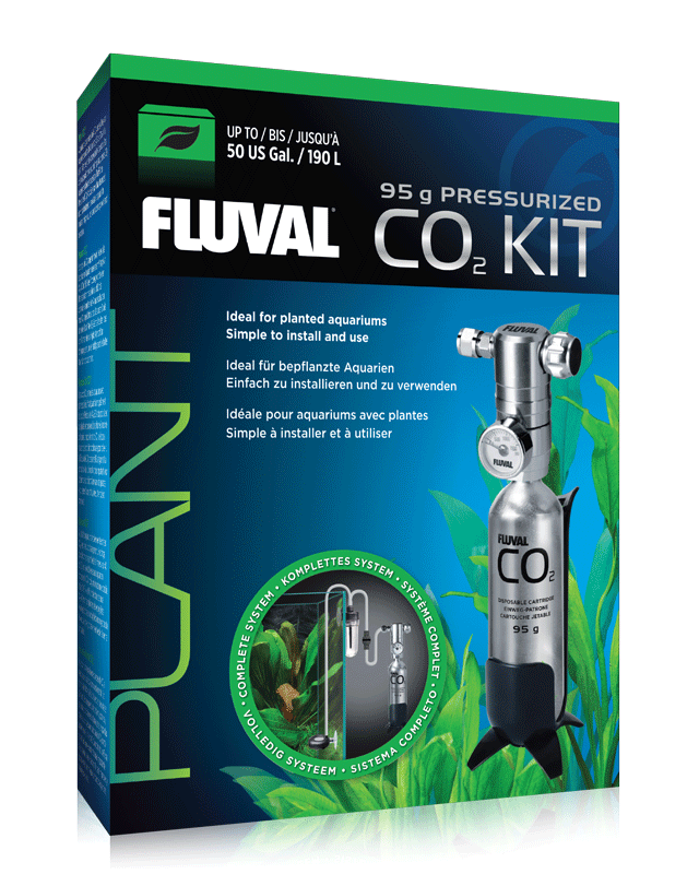 Fluval CO2 Kit Presurizado 95g para 200l