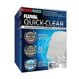 Fluval Quick Clear Foamex Fino 307/407, 6uds