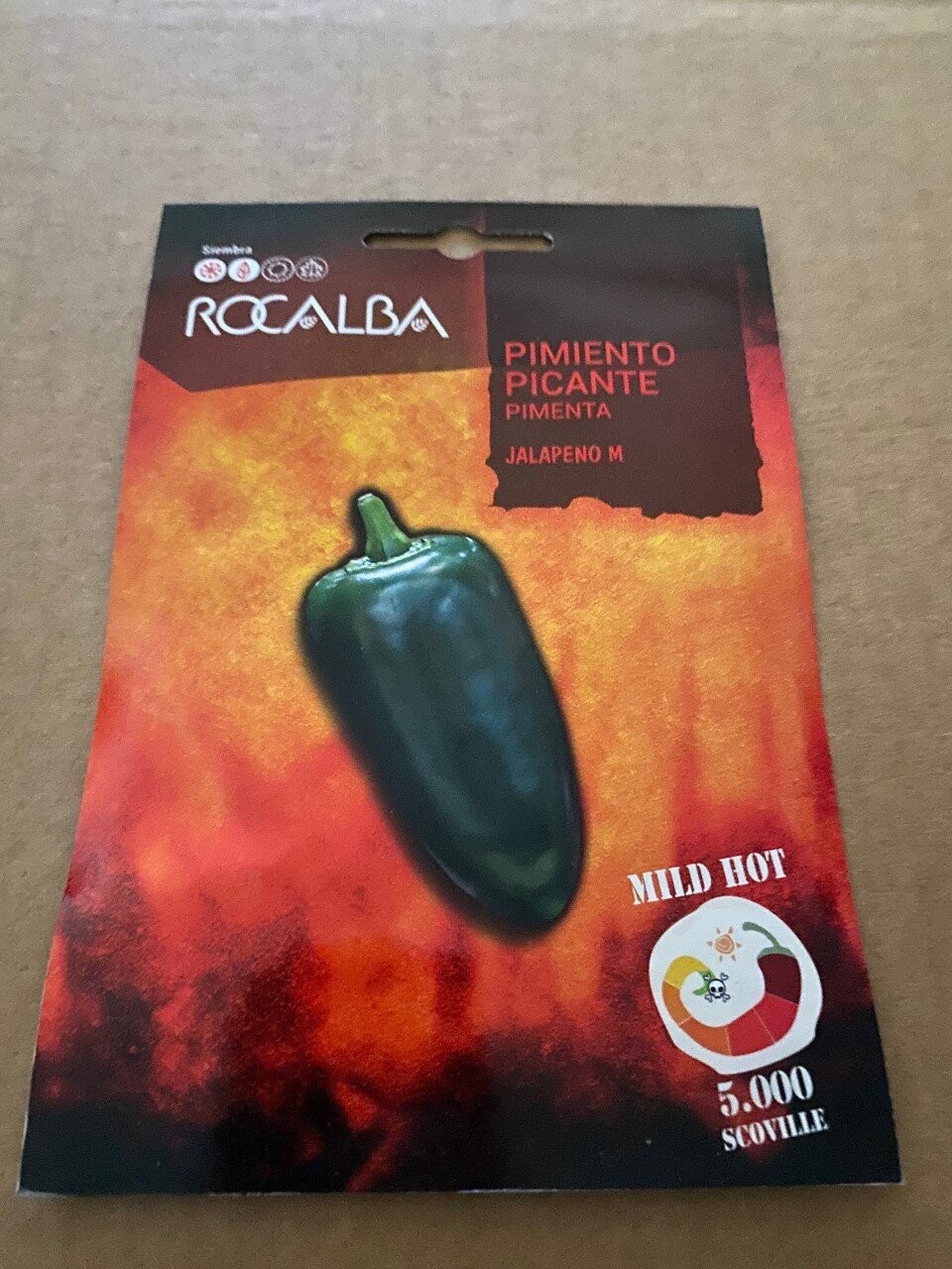 HORTALIZAS PIMIENTO PICANTE SEMILLAS JALAPEÑO