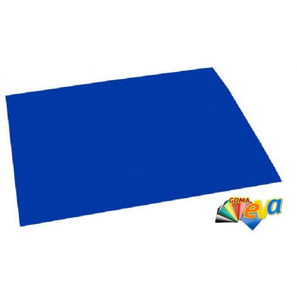 Hoja goma Eva 40x60 Azul oscuro