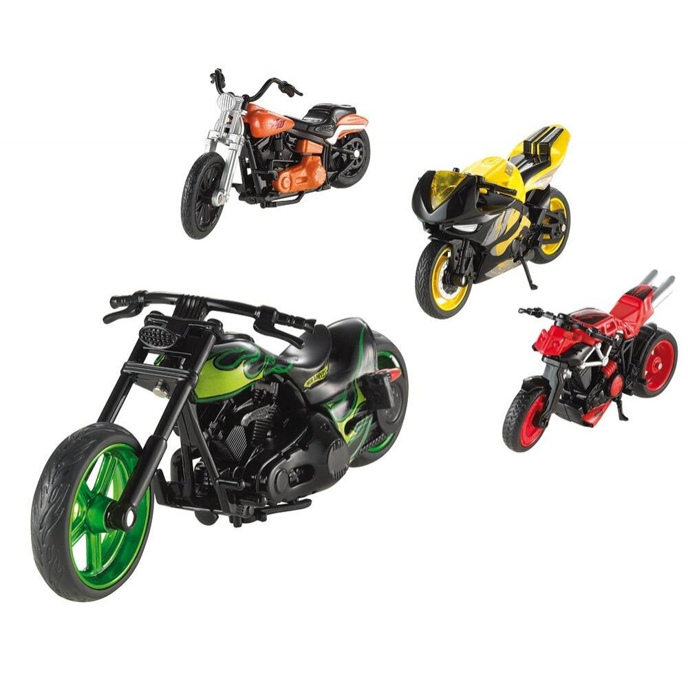 Hot Wheels Moto Street 1:18  6 mod.10 cm