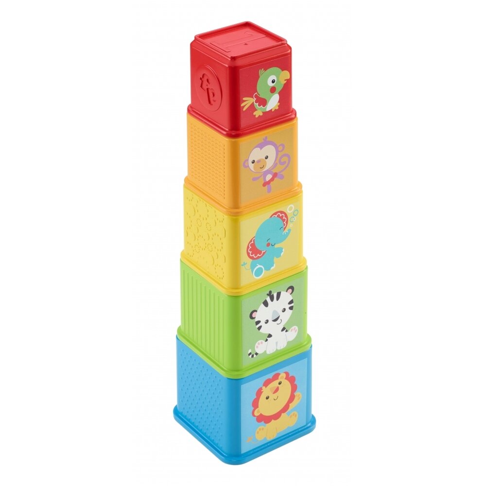 Fisher Price6mes Bloques apila-descubre