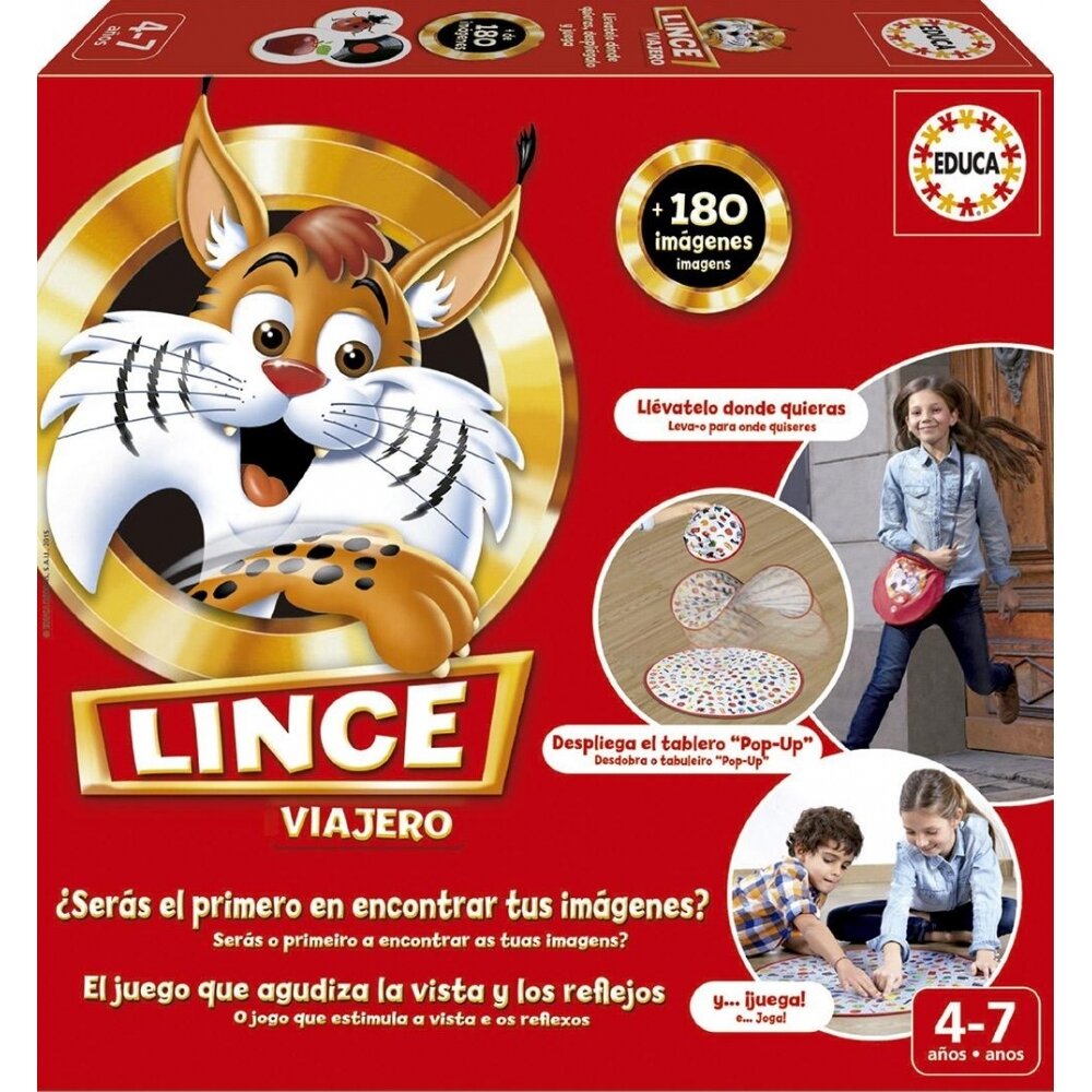 Lince Viajero con bolsa 4-7 a�os Lince Viajero con bolsa 4-7 a�os