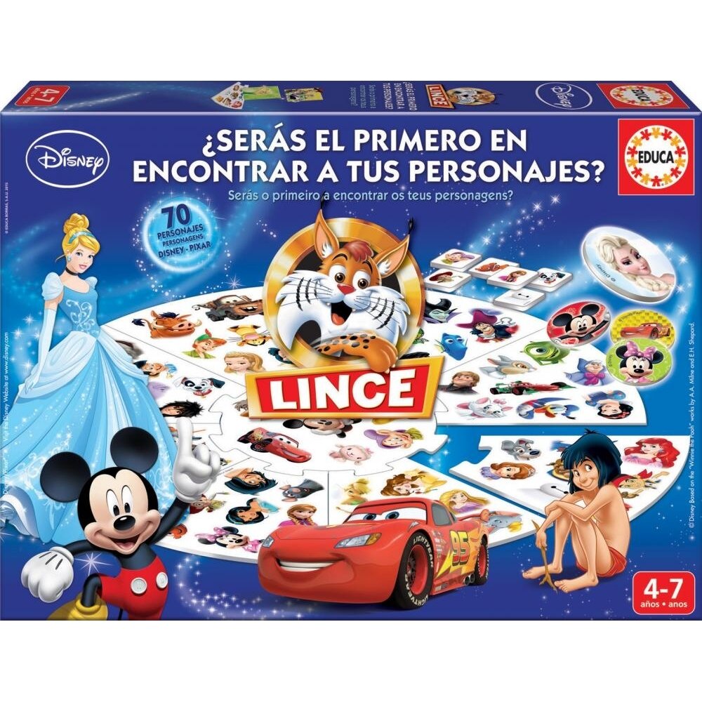 Lince Disney Juego 4-7 a�os