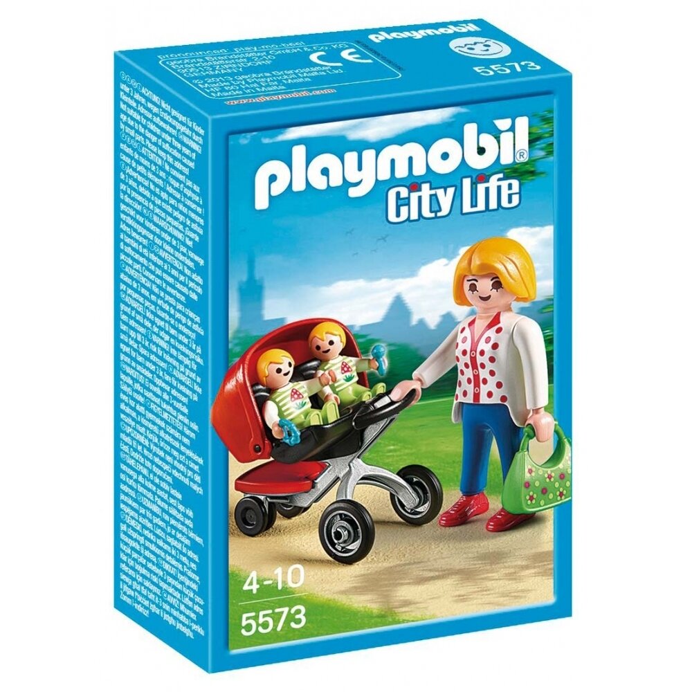 Playmobil City Life Mam�+Carrito Gemelo