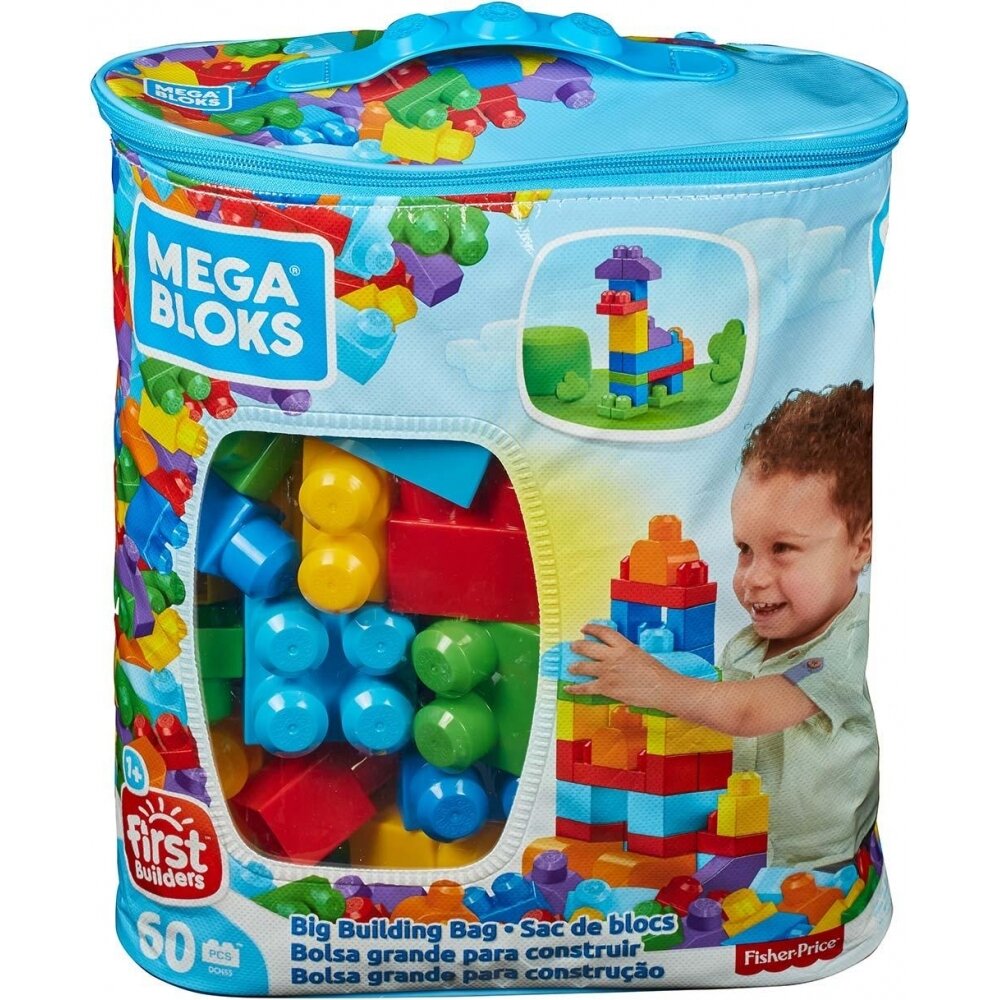 Mega Bloks Bolsa Construc60pzgrde28x34