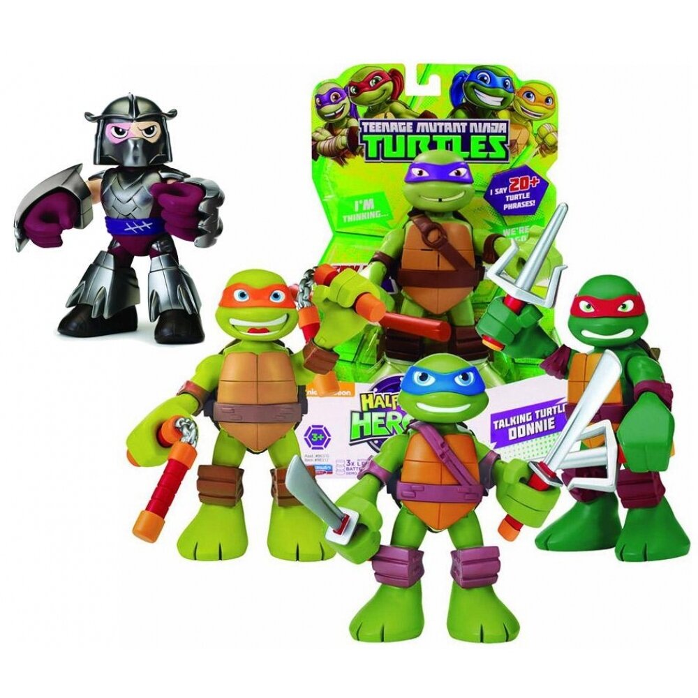 Tortugas Ninja Figura c/sonidos15cm-5mod Tortugas Ninja Figura c/sonidos15cm-5mod