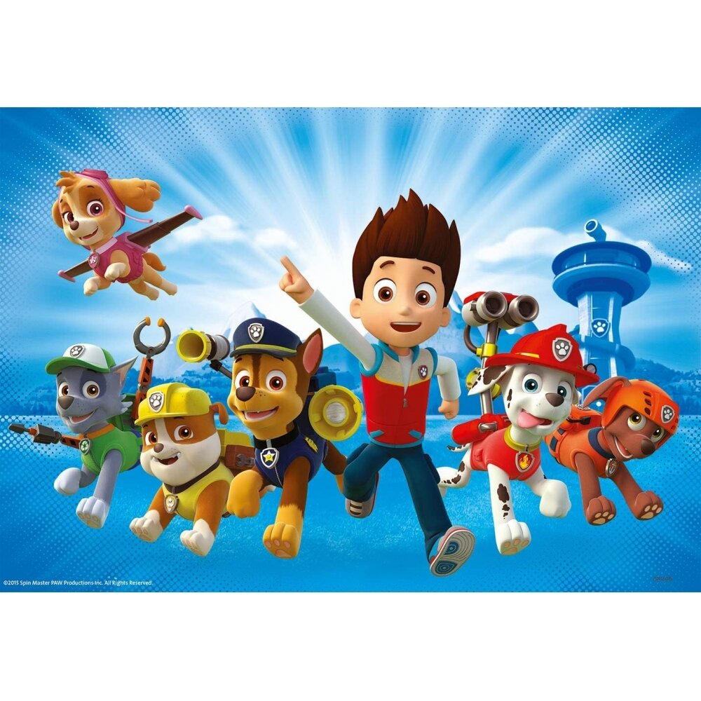 Patrulla Canina Puzzle doble 12 pzas