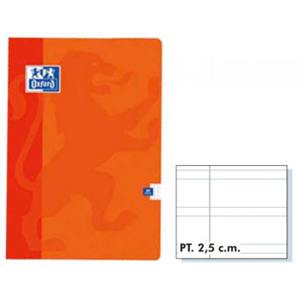 Cuaderno Oxford A4  - 48h Pauta 2,5