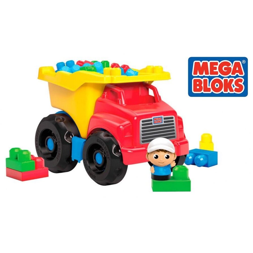 Megabloks Cami�n 42 cm Con construcci�n