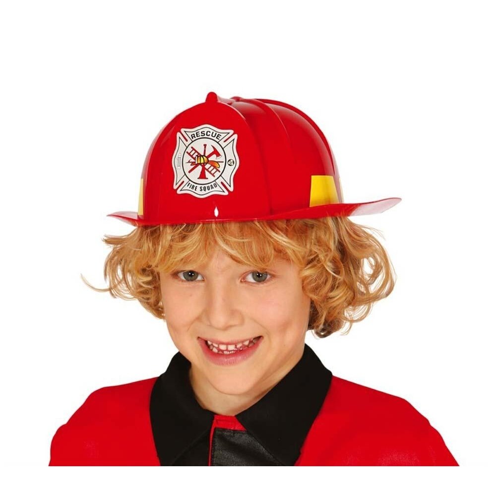 Casco Bombero Infantil Pl�stico