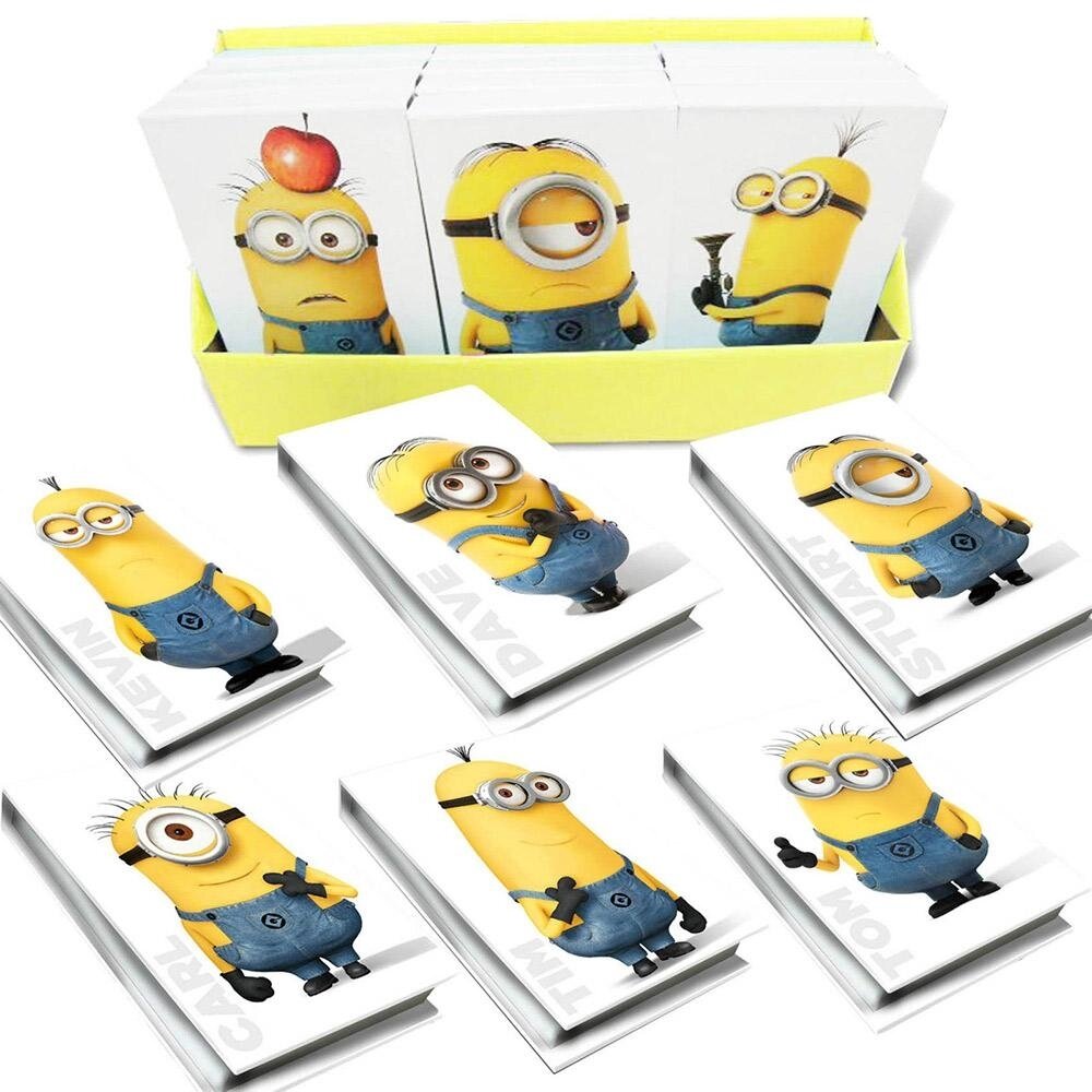 Minions cuaderno tapa dura 8x12