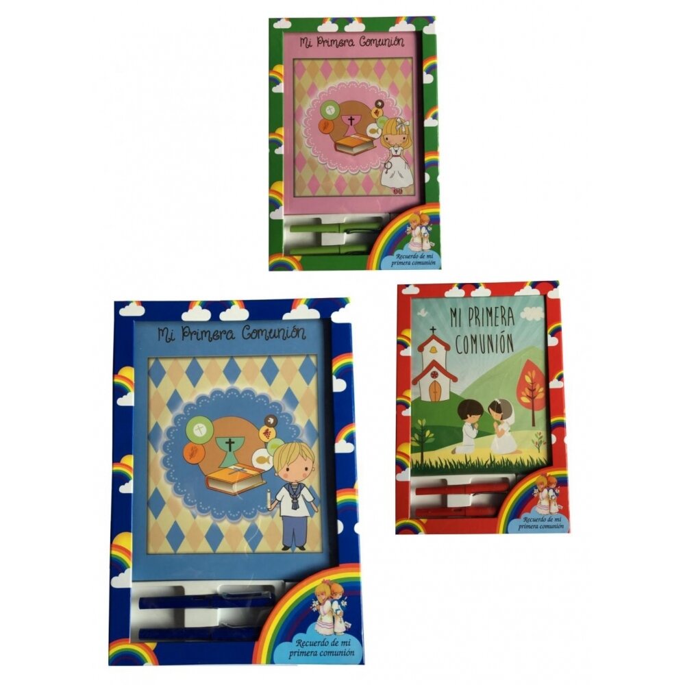 Set Libro Comuni�n+Juego escritura 25x38