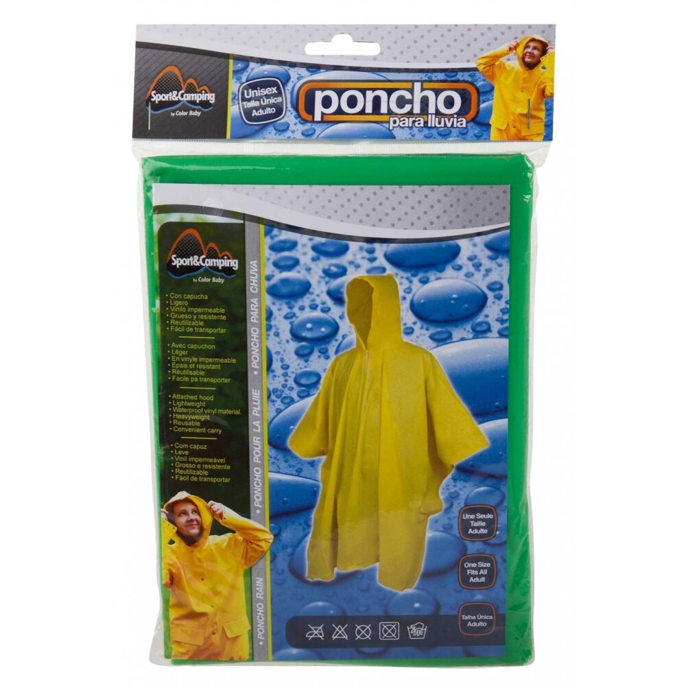 Chubasquero/Poncho Adulto colo surt