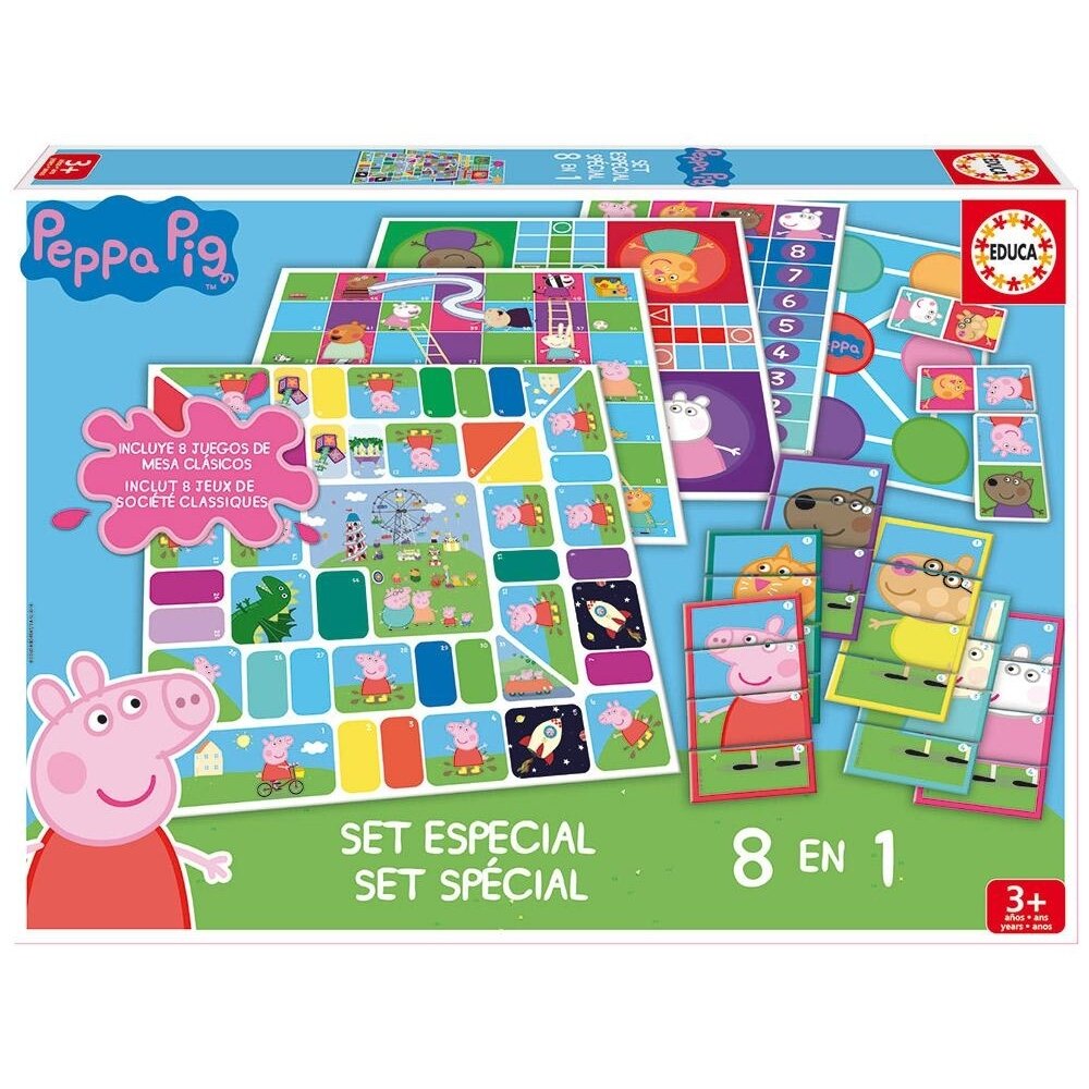 Peppa Pig Juegos reunidos 8 en 1