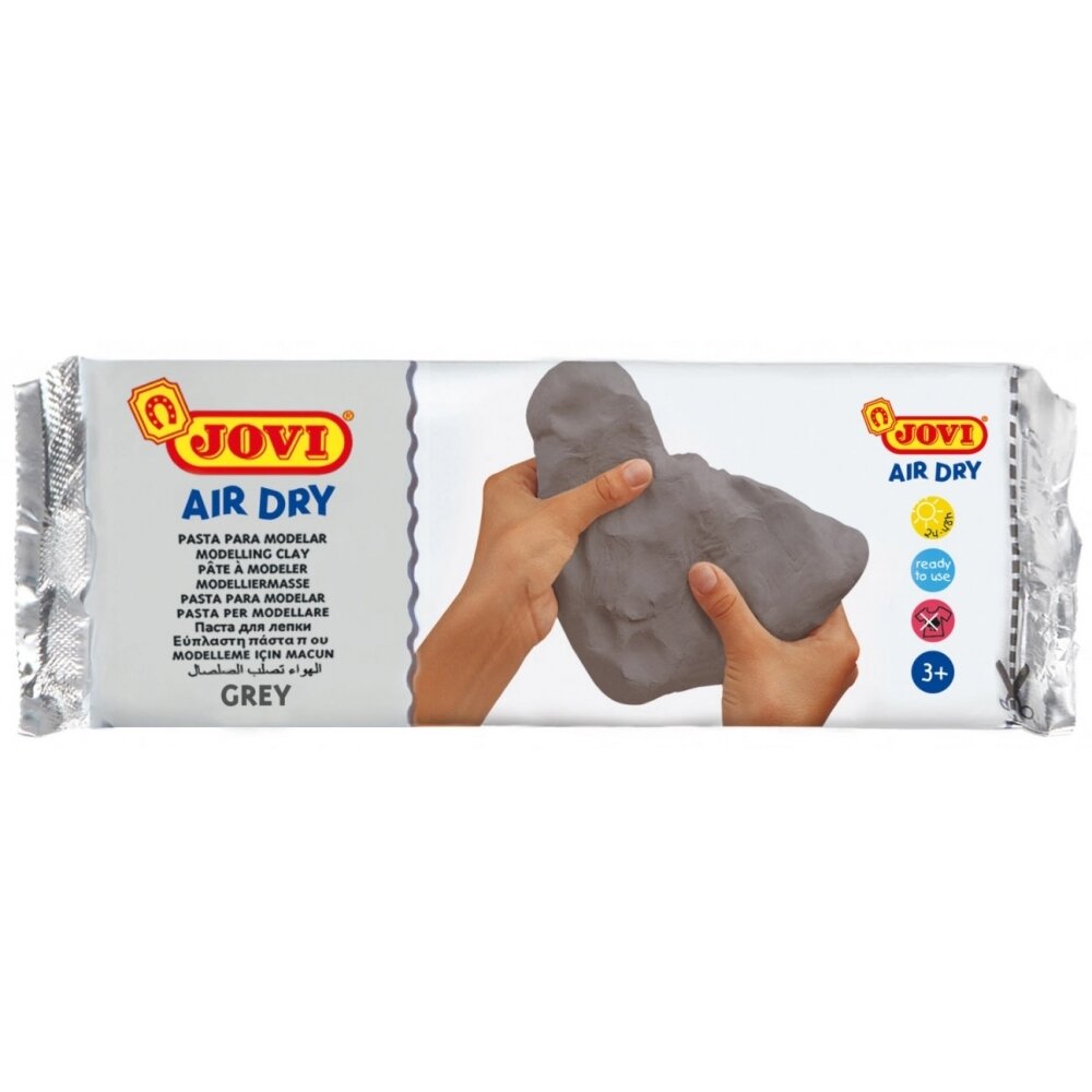 Pasta modelar JOVI 500 gr Gris