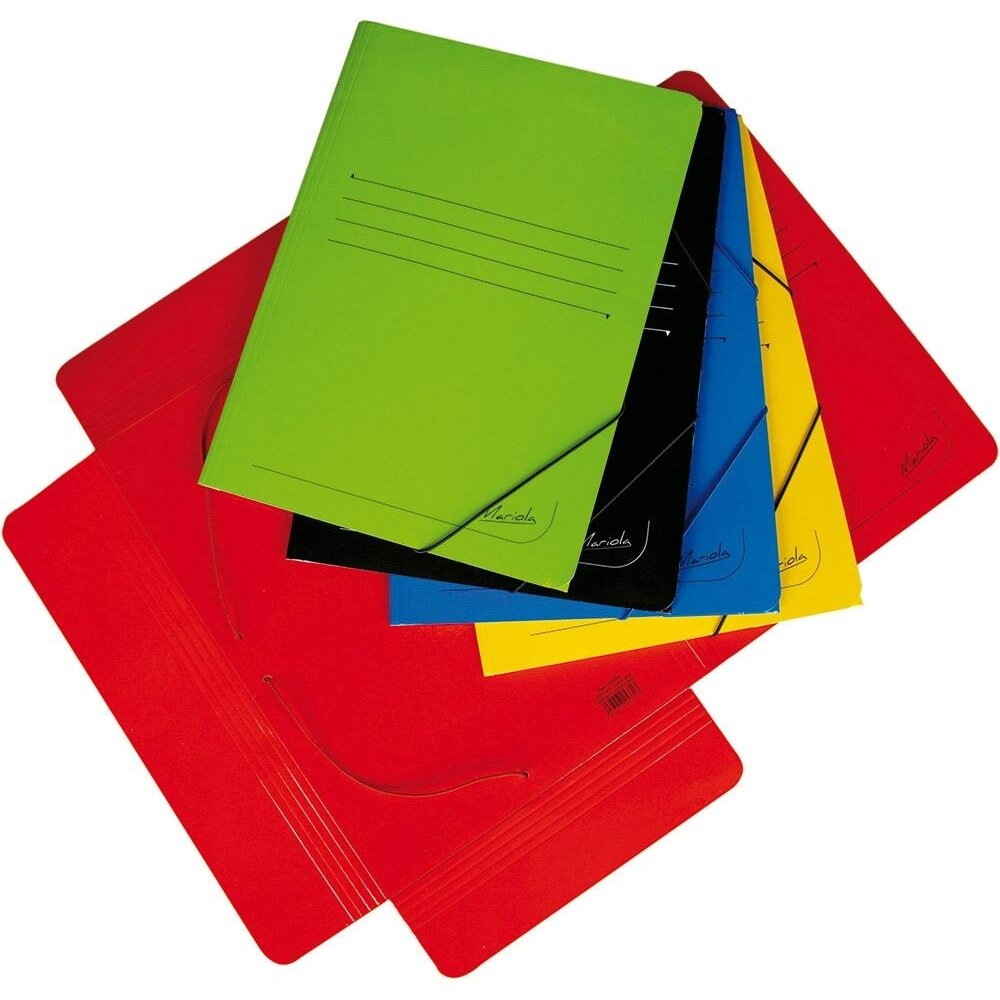 Carpeta cart�n srt.Plastific.F� Goma Sol