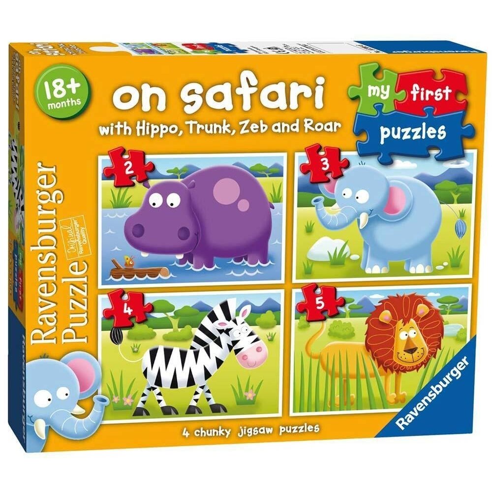 Mi Primer Puzzle ProgreMadera Safari