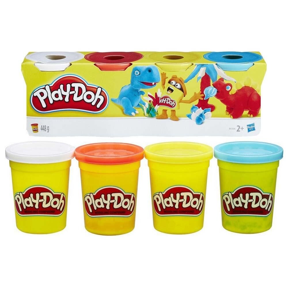 Play Doh Set 4 botes pasta