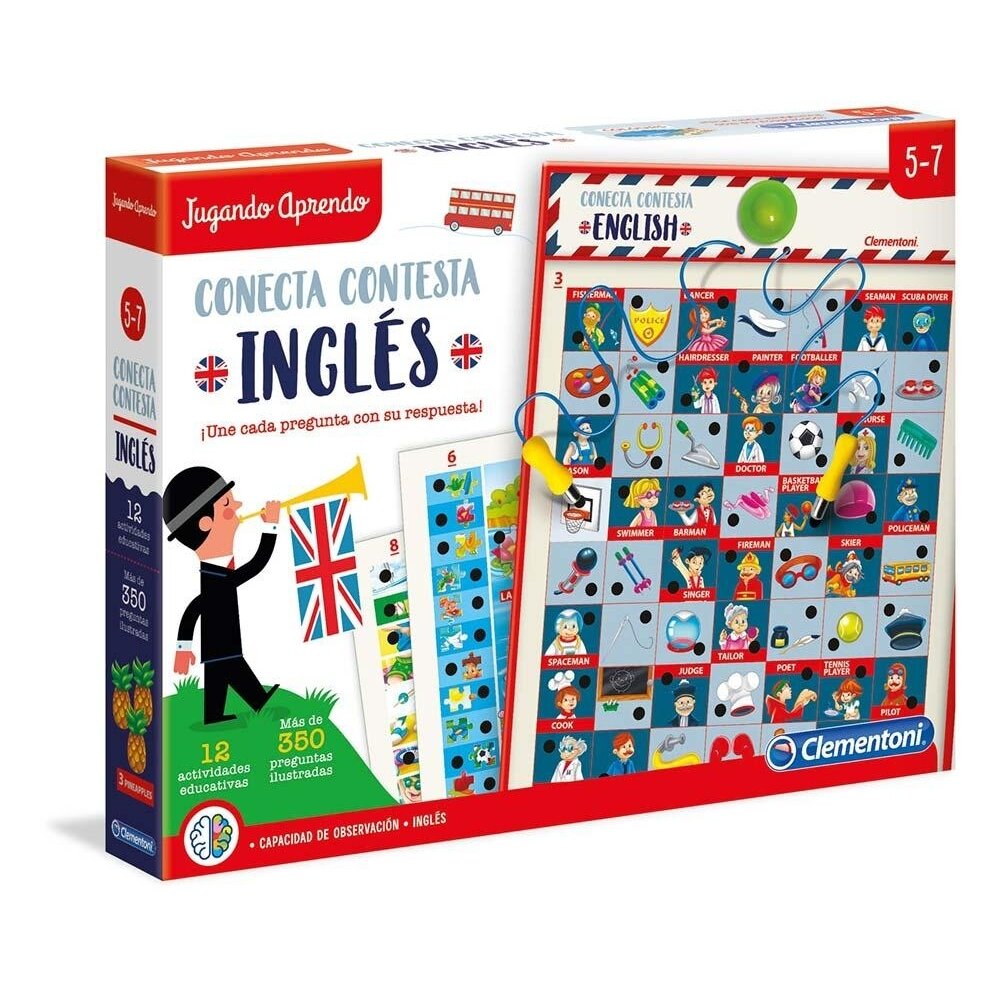 Juego Conecta Ingl�s 4-6 a�os