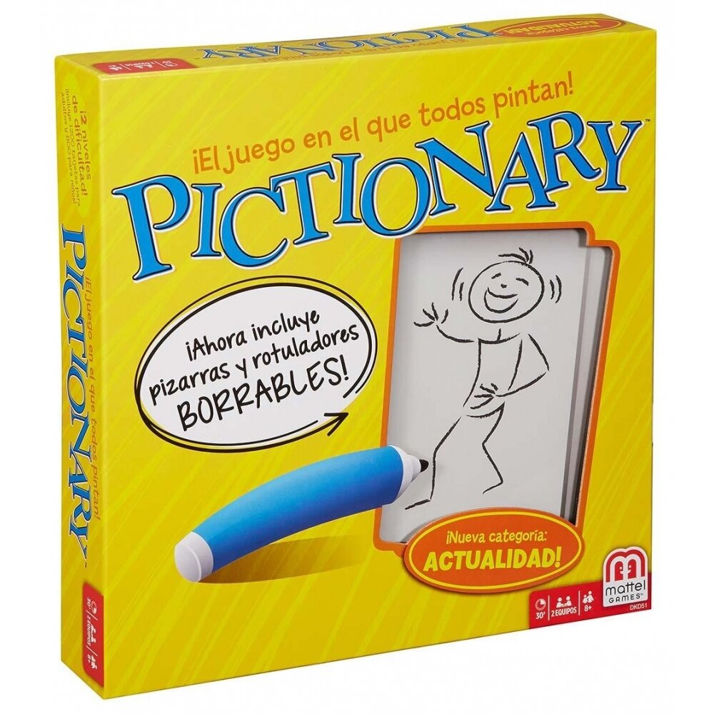 Juego Pictionary + 8 a�os
