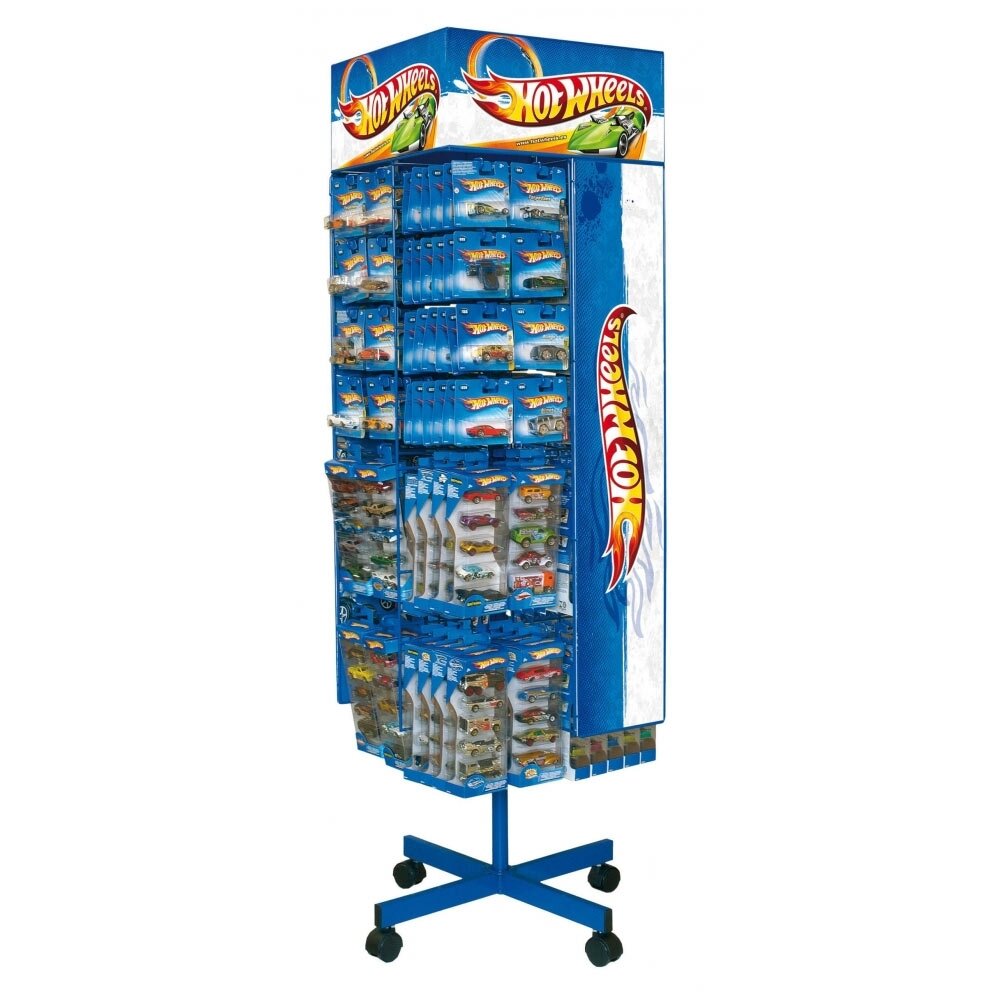 Hot Wheels Expositor de pie VACIO