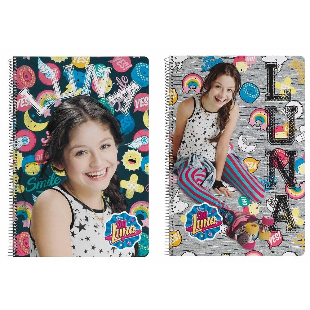 Soy Luna Bloc Folio 80 hj cuadricula