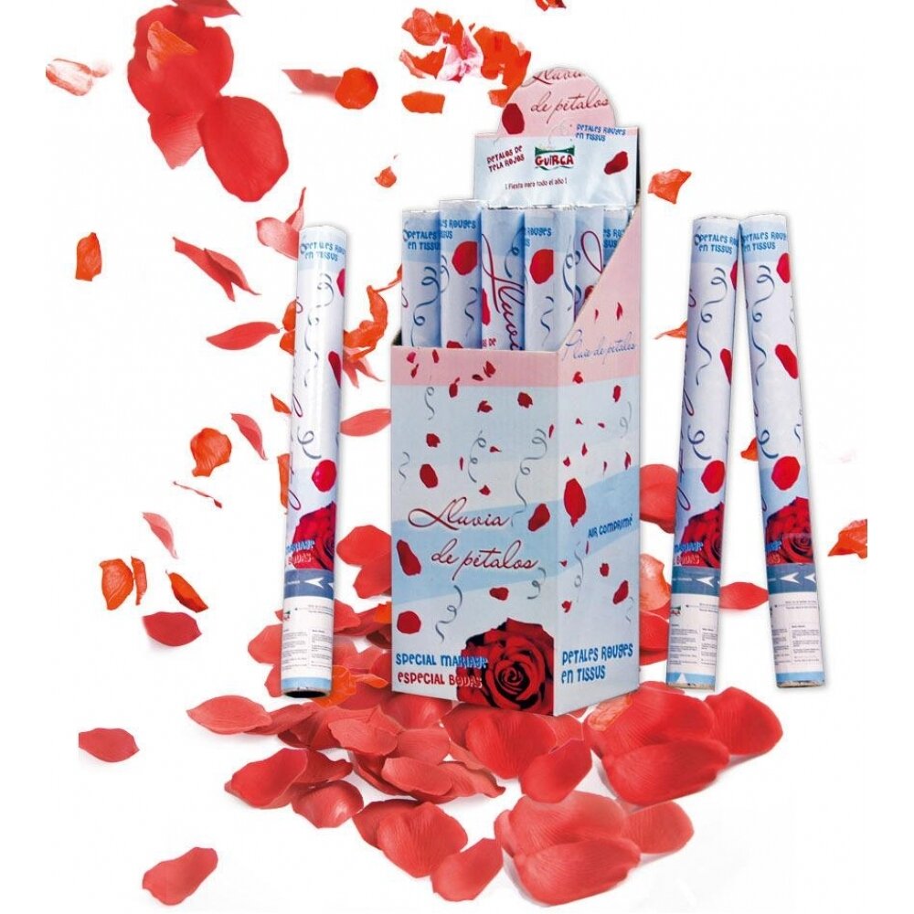 Ca��n lanzador P�talos rojos  50 cm