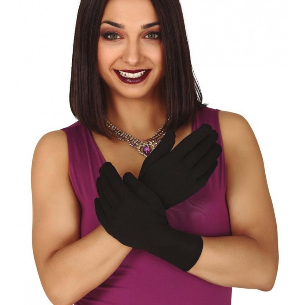 Guantes Negros Adulto 22 cm