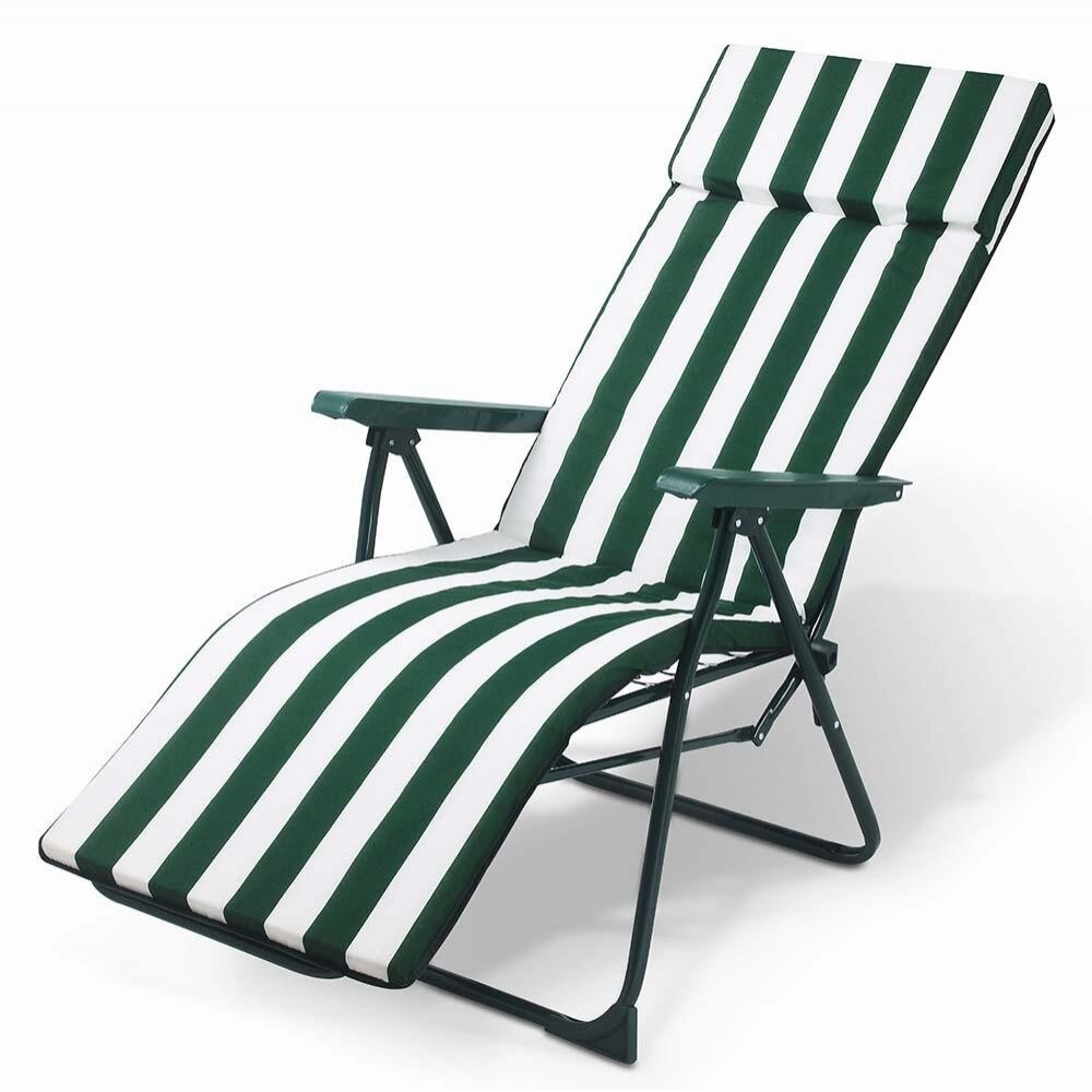 Tumbona acolchada 3cm 5posicioncabezal