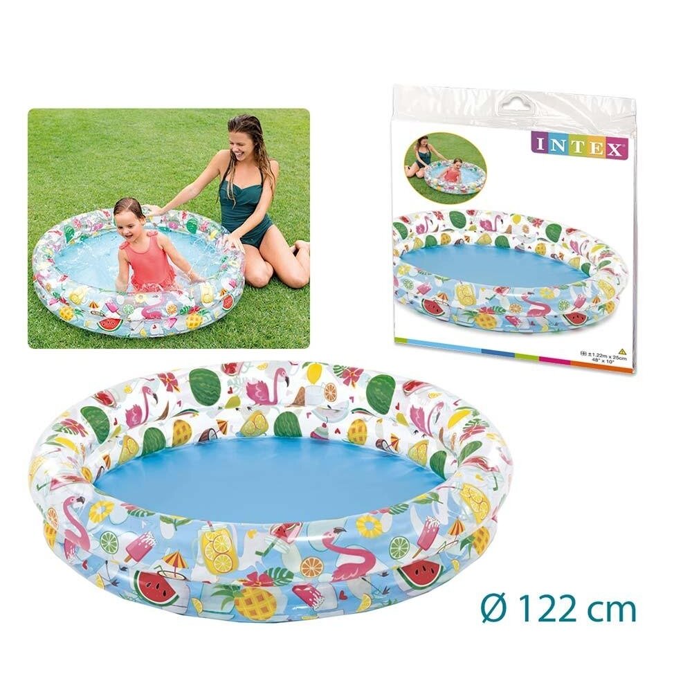 Piscina hinchable infantil Intex 122 cm Piscina hinchable infantil Intex 122 cm