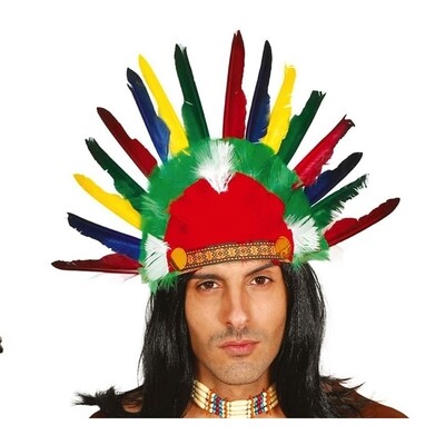 Penacho Plumas Indio