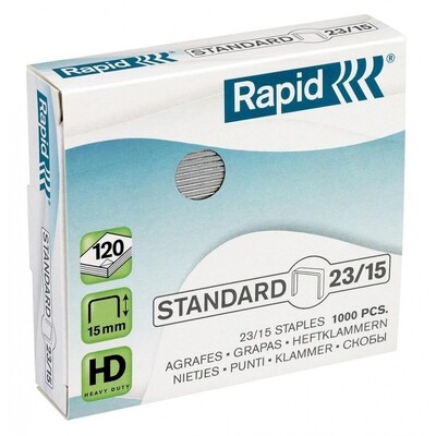 Grapas 23/155 mm caja 1000 standard