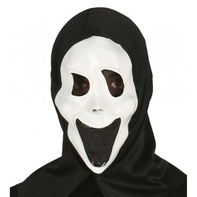 Careta Scream asesino con capucha